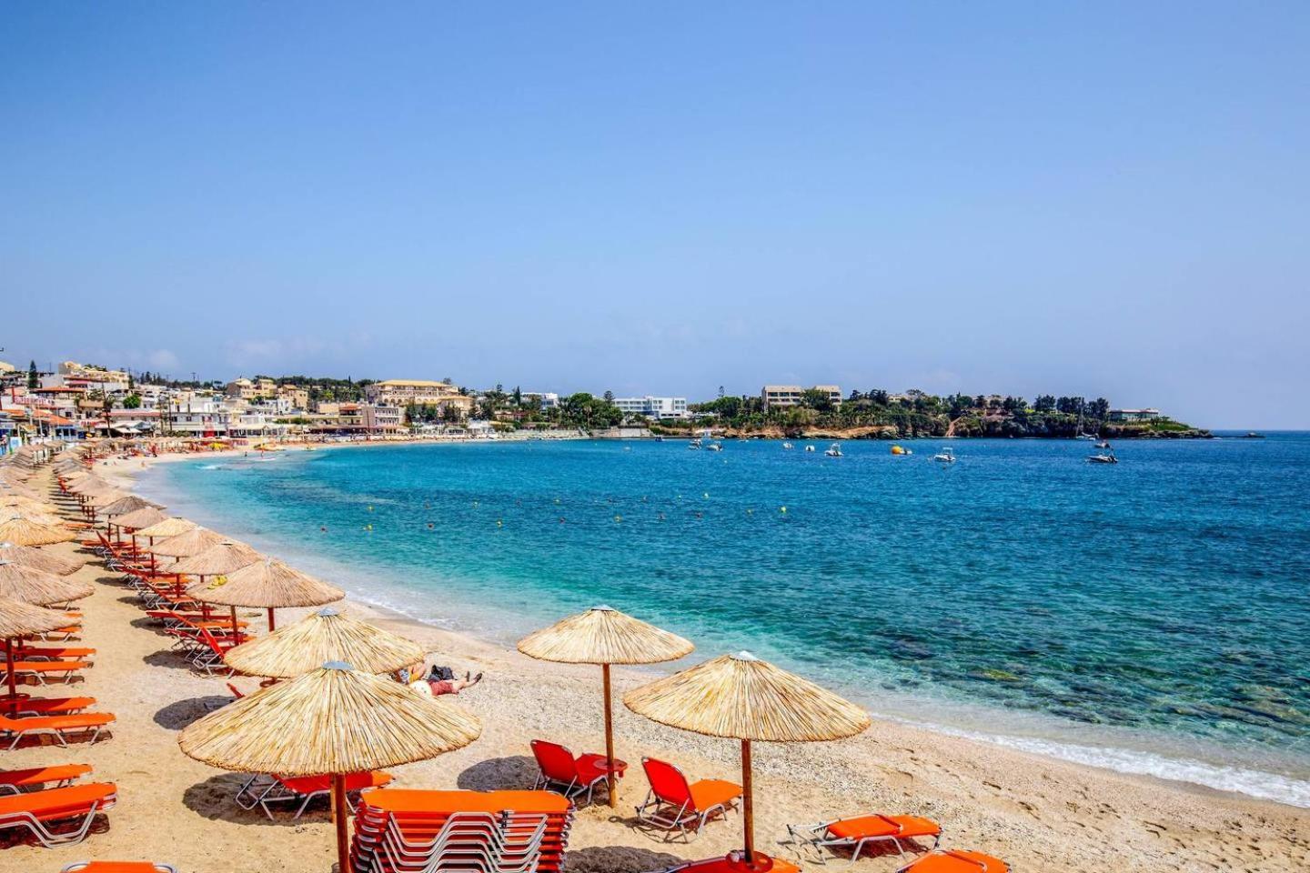 Agia Pelagia Blue Apt With Seaview 50M From Sea Apartman Kültér fotó