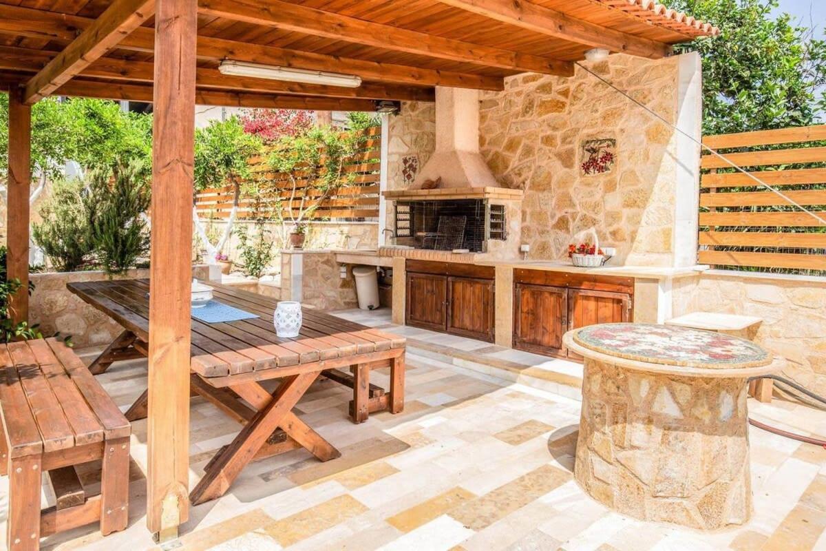 Agia Pelagia Blue Apt With Seaview 50M From Sea Apartman Kültér fotó